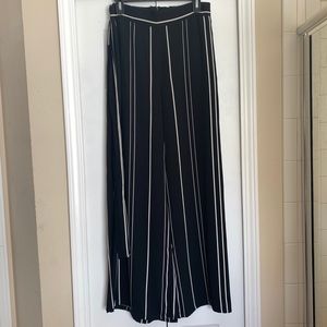 Prelude stripes black/cream trousers